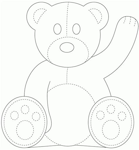 printable bear template