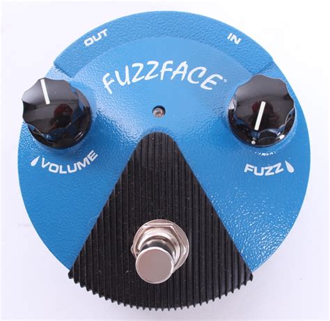dunlop mini fuzz face  blue effect  sale yeahmans guitars