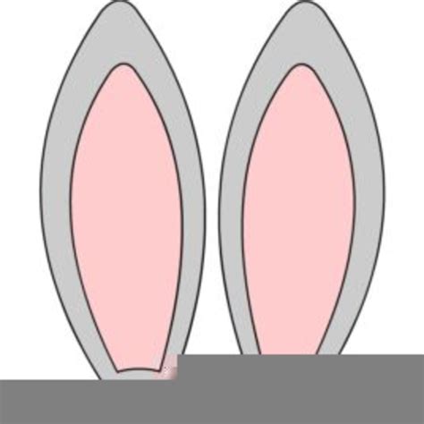 easter bunny ear clipart  images  clkercom vector clip art