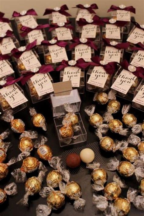 lindor lindt chocolate wedding favours picture candy wedding