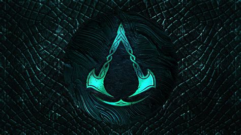 2560x1440 Assassins Creed Valhalla Logo 4k 1440p