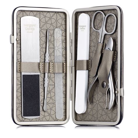 margaret dabbs london luxury manicure pedicure set qvc uk