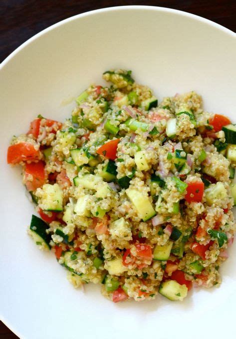 vegetable quinoa salad real food family recette salade salade de quinoa  bon appetit