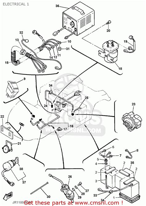diagram wiring diagram  yamaha golf cart mydiagramonline