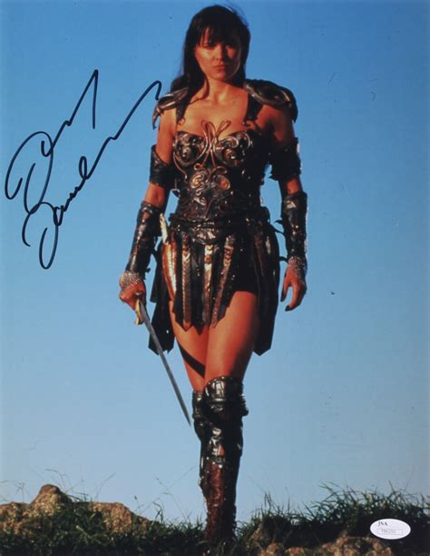 Lucy Lawless Signed Xena Warrior Princess 11x14 Photo