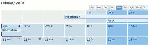 phpbb rc calendar month view