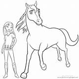 Horse Girl Riding Coloring Pages Spirit Girls Color Drawing Print Lynch Marshawn Getcolorings Kids Printable Getdrawings Online sketch template