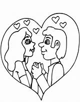 Coloring Couple Pages Couples Colouring Cute Color Cartoon Boy Valentine Popular Cartoons Valentines Coloringhome sketch template