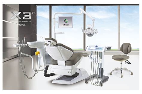 chian cingol humanized dental chair dental unit equipment x1 of mobile car from china
