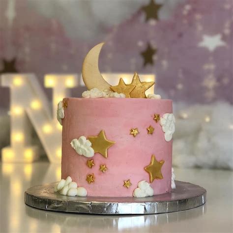 twinkle twinkle  star cake aniversario da luna bolo aniversario