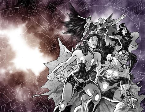 Team Wonder Raven Doctor Fate Zatanna Wonder Woman Y Etrigan With