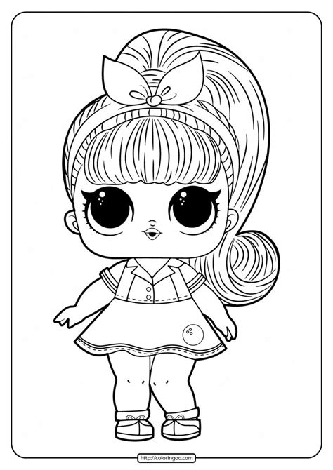 printable lol doll coloring pages   high quality  printable