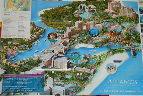 atlantis water park map images   finder