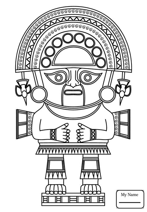 maya pyramid  tikal guatemala coloring page tikal pyramids mayan