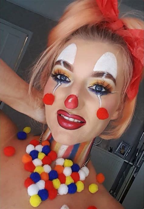 pin on female clowns and mimes