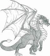 Dragon Coloring Pages Realistic Dragoart Via sketch template