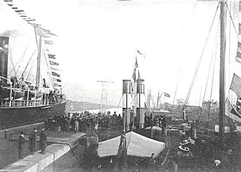 ship canal opening day 1st jan 1894 architecture