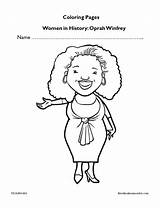 Oprah Winfrey Theeducationmonitor Edumonitor sketch template