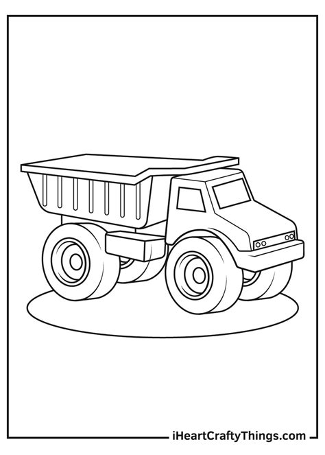 toy trucks coloring pages
