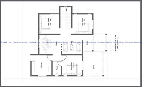 beautiful budget friendly home  plan kerala home design