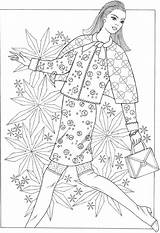 Colorir Desenhos Mandalas Dover Fashions Achotendencia Template Doverpublications sketch template
