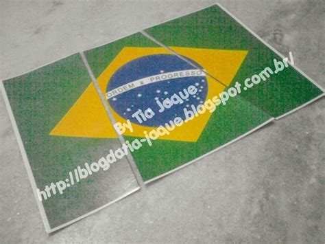 quebra cabeça bandeira do brasil
