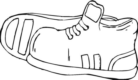 printable sport shoes coloring pages kidskat  clipart