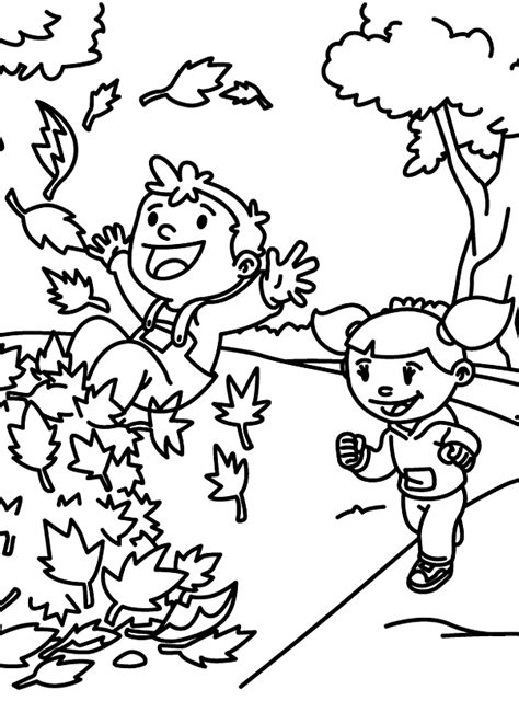 fall coloring pages kindergarten coloring home