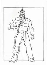 Green Lantern Coloring Pages Cool sketch template