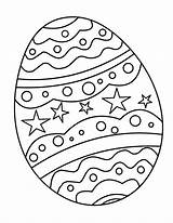 Pascua Easter Eggs Huevo sketch template