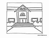 College School Coloring Pages Library University Colormegood sketch template
