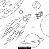 Coloring Planet Planets Pages Getcolorings sketch template
