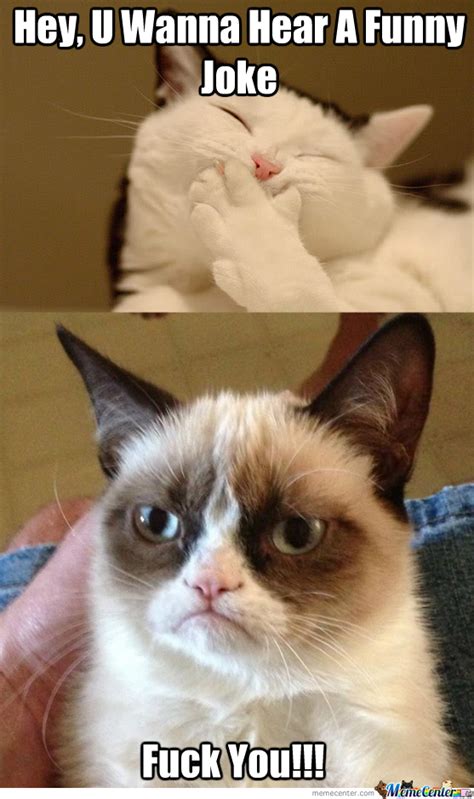 grumpy cat joke by recyclebin meme center