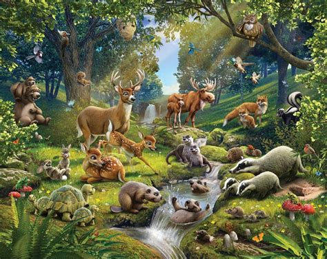 forest animals wallpapers wallpaper cave