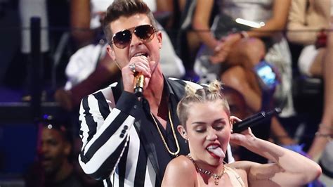 Miley Cyrus Says Robin Thicke Wanted Her As Naked As Possible Slams