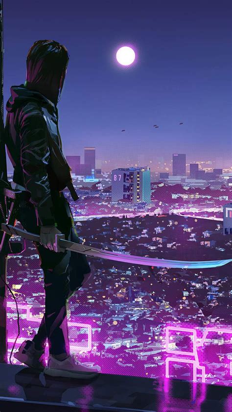 city ninja iphone wallpaper anime backgrounds wallpapers