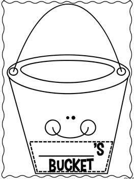 bucket filler template merrychristmaswishesinfo