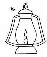Lantern Firefly Thy sketch template