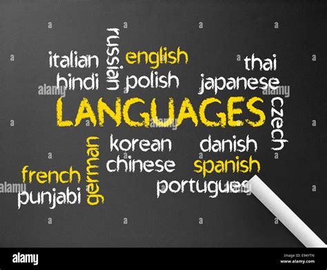 languages stock photo alamy