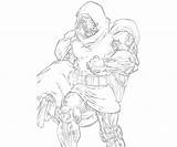 Doom Doctor Alliance Marvel Ultimate Coloring Pages Armor Another sketch template