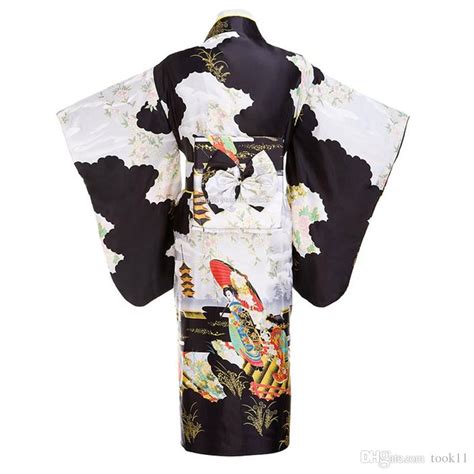 2021 women lady japanese tradition yukata kimono obi flower vintage