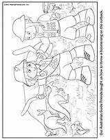 Shepherd Australian Pages Coloring Getcolorings sketch template