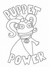 Coloring Pages Puppet Puppets Master Getcolorings Wump Mucket Color Getdrawings Organ Printable Good Print sketch template