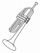 Instrumentos Musicais Sopro Trombone ótimos Criatividade Sax sketch template