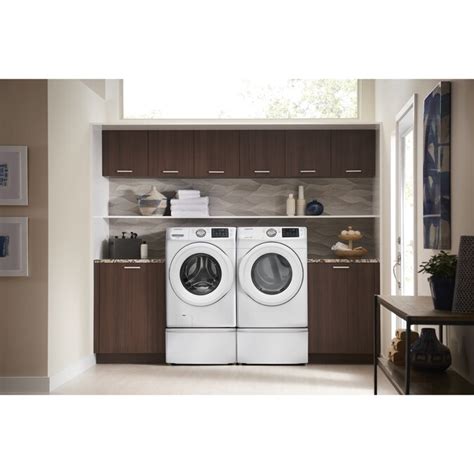 samsung  cu ft high efficiency stackable front load washer white energy star   front