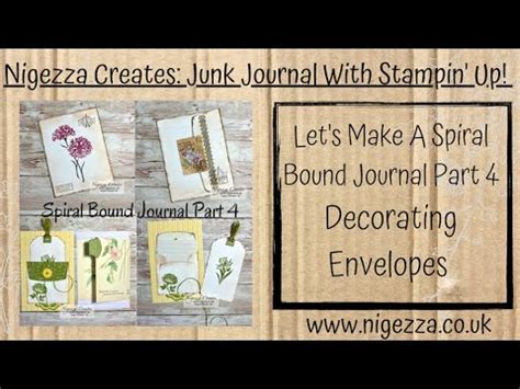 lets   spiral bound journal part  youtube