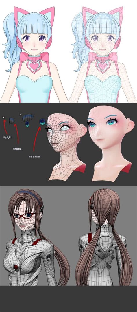 Japanese Modeling Technique Character Design 3d