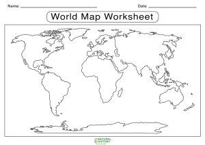 map skills worksheets  printables  staying cool   library