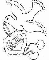Colombe Taube Animaux Wal Søte Coloriages sketch template