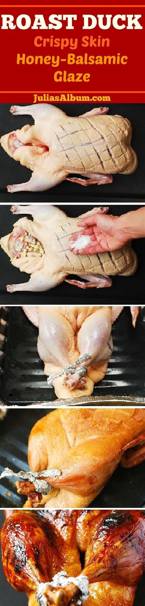 thanksgiving roast duck step by step photos on how to